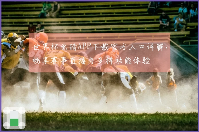 世界杯竞猜APP下载官方入口详解，畅享赛事直播与多样功能体验
